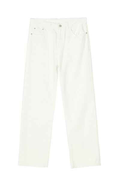 Washed Straight-Leg Slim Jeans - Damned Threads